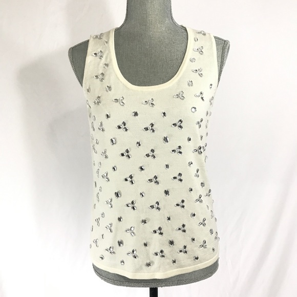 Embellished tank top - Picture 1 of 6